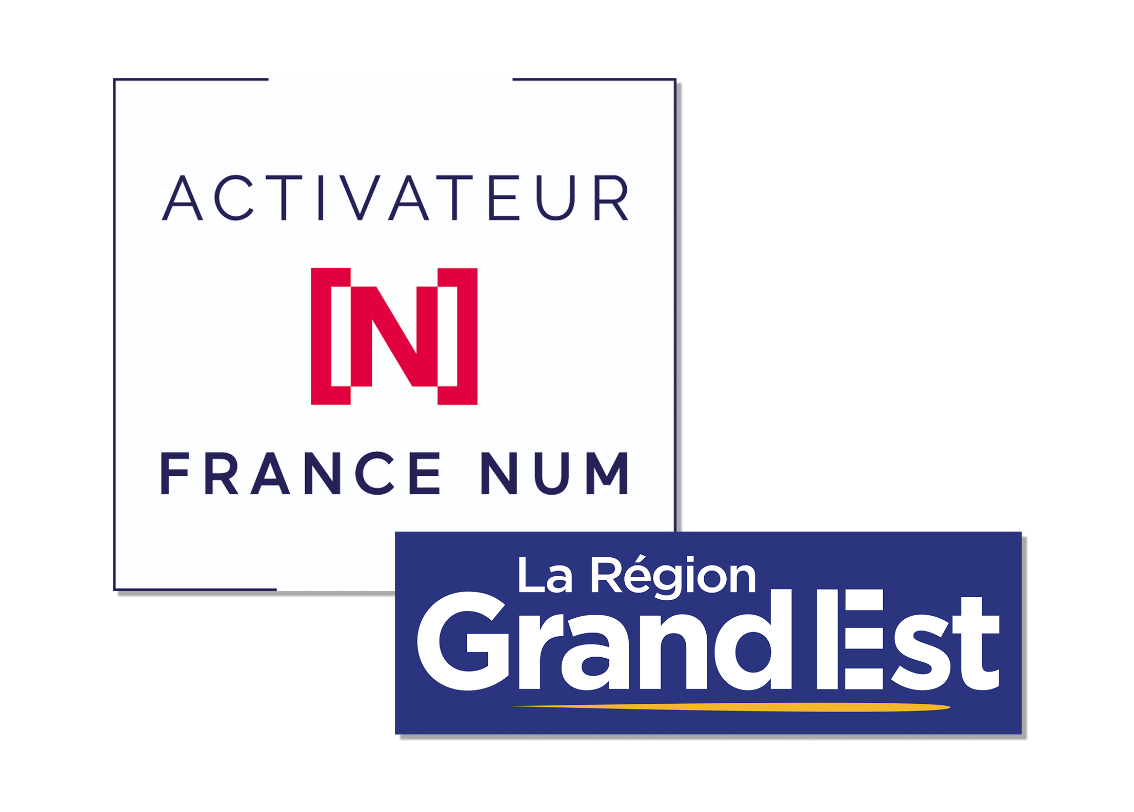 Image qui démontre les logo de la région pour l'aide à la digitalisation.