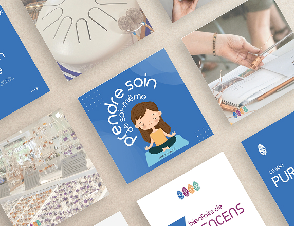 Image promotionnelle pour la page community management de Miss Comm.