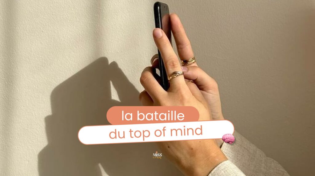 Cover pour l'article au sujet du concept de Top of Mind.