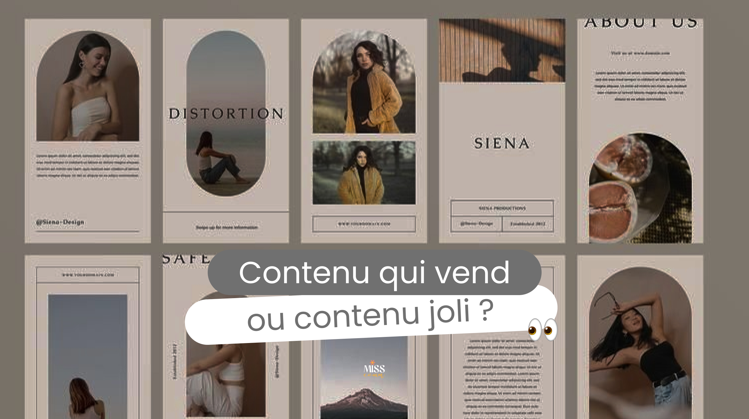 Image promotionnelle pour l'article Contenu qui vend ou contenu joli.