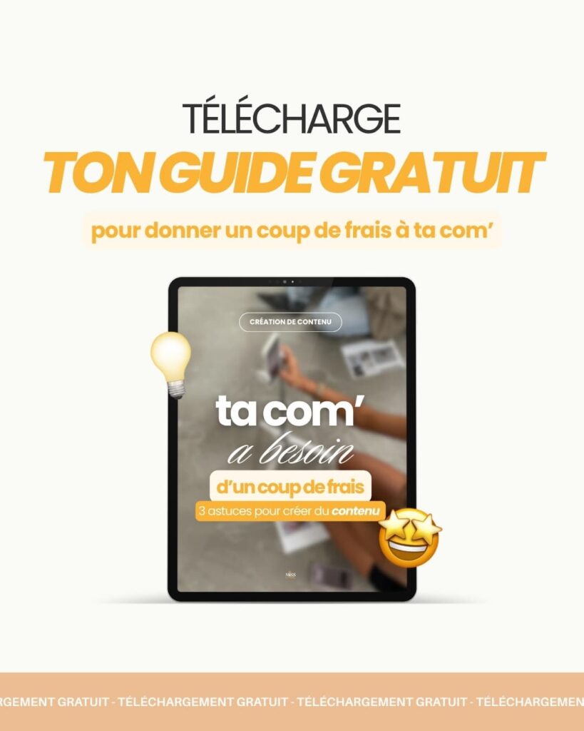 Cover pour le freebies donner un coup de frais à sa communication.