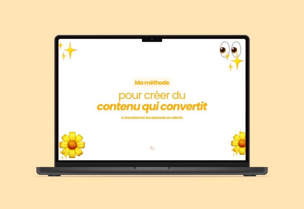 Couverture pour le freebie "Ma méthode pour créer du contenu qui convertit"